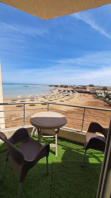 Casablanca Beach Direct Sea View Tow Bedroom Apartment Hurghada Exterior foto