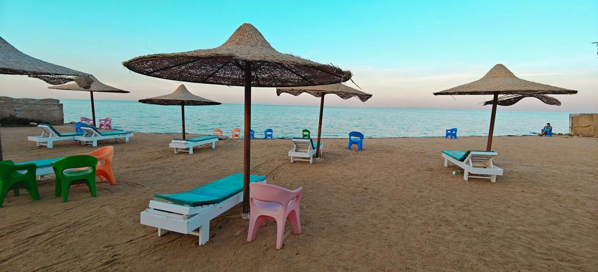 Casablanca Beach Direct Sea View Tow Bedroom Apartment Hurghada Habitación foto